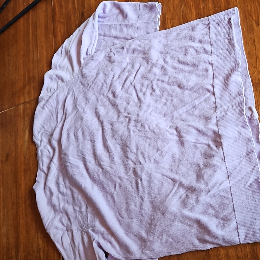 TALBOTS petite Small Purple Cardigan - Picture 5 of 5